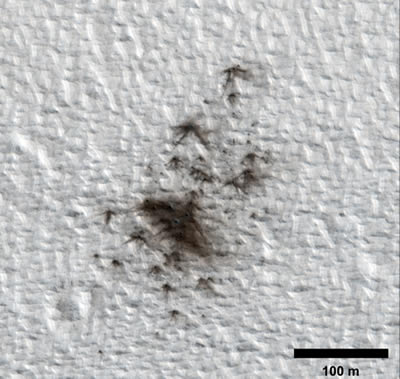 Mars Yüzeyindeki Yeni Kraterler