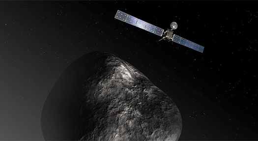 Rosetta Hızla Hedefine Yaklaşıyor