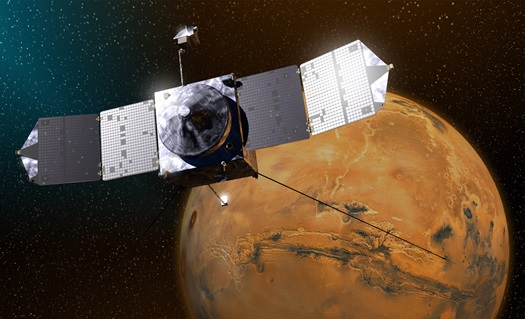 MAVEN’in Mars’taki 1000 Günü