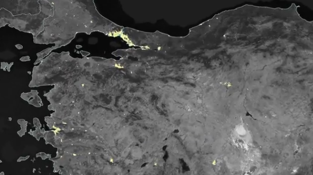 Gökyüzü Tatilde de Işıl Işıl