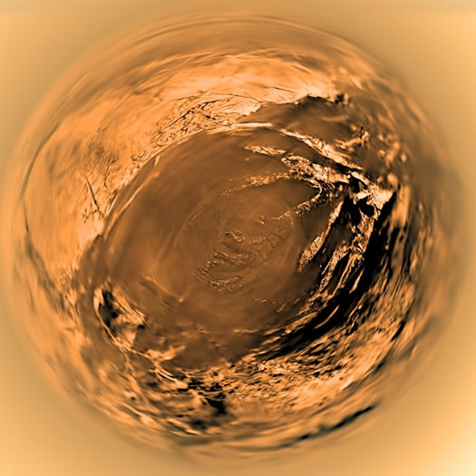 Huygens’den Farklı Bir Titan Görüntüsü