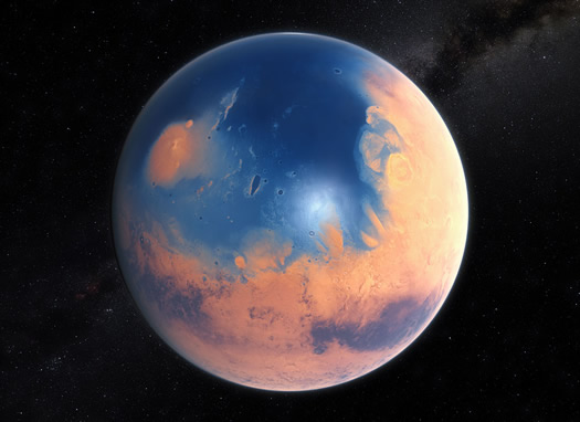 Mars: Bir Okyanus Kadar Su Kaybeden Gezegen
