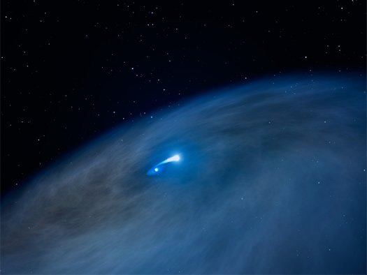 Hubble Dev Yıldızın Peşinde