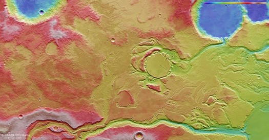 Mars’ta Suyun Eseri: Mangala Valles