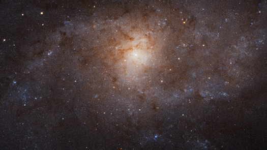 Hubble’dan Triangulum  Panaroması